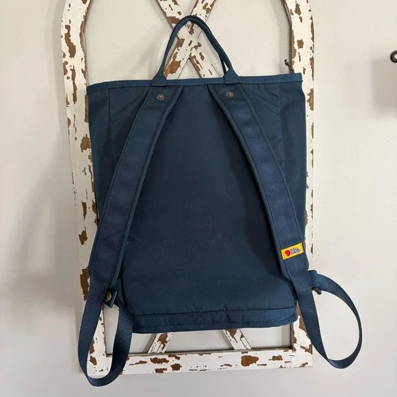 FjallRaven Vardag Totepack Backpack Tote Bag G-1000 Storm Blue - Picture 2 of 9